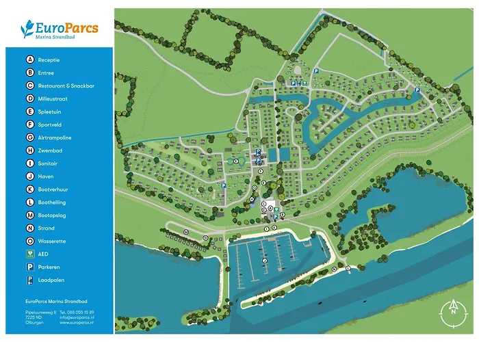 Сasa de vacaciones Marina Strandbad Wellness-chalet Romantik Haus Nr 411 Olburgen